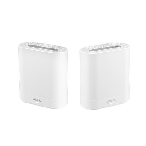 Asus | Wifi 6 802.11ax Tri-band Business Mesh System | EBM68 (2-Pack) | 802.11ax | 4804 Mbit/s | 10/100/1000 Mbit/s | Ethernet L - 8